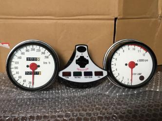 Z1 Z2 ホワイトメーター 新品PMCインジケーター付き 【お買い得，高