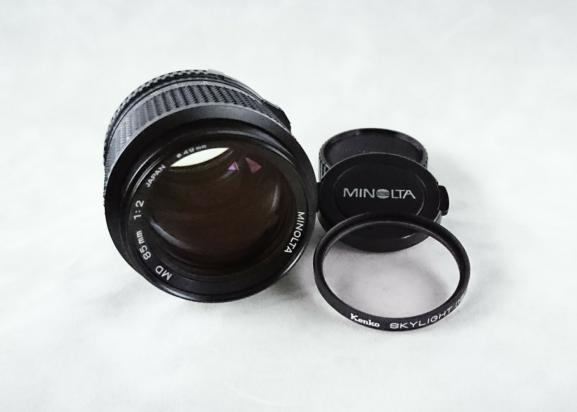 MINOLTA ミノルタ MD 85mm F2 単焦点レンズ MD MINOLTA 85mm