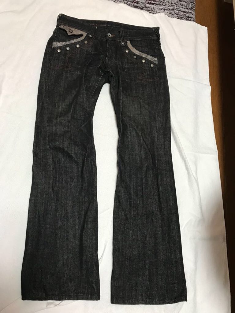 美品！NICOLE CLUB FOR MEN ニコルクラブ フォーメン ブラック　黒　　サイズ46　Ｓ－Ｍ相当　パイソン　コンチョ　蛇