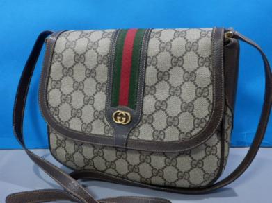 1円 GUCCI グッチ シェリーライン ヴィンテージ ショルダー バッグ