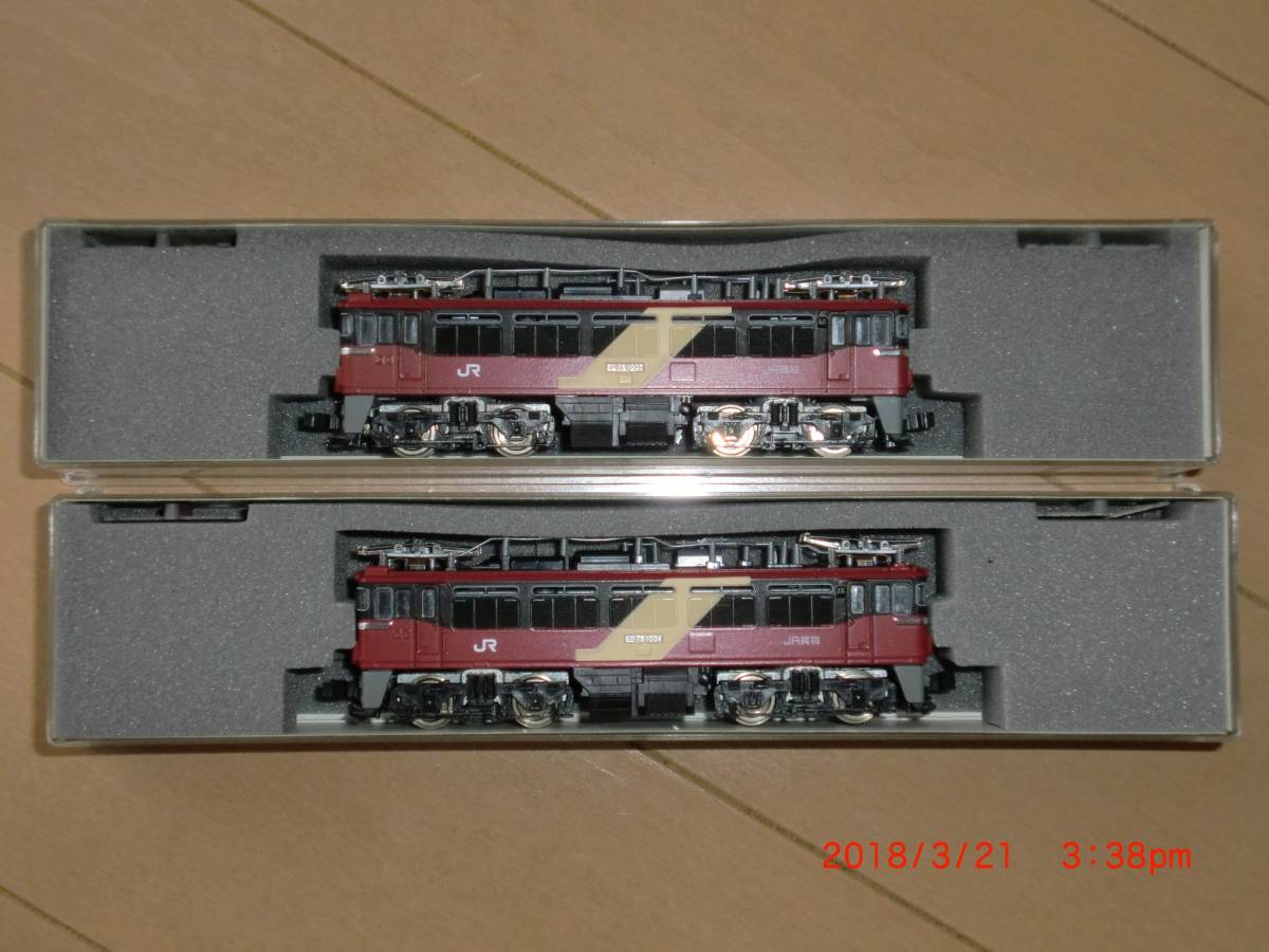 KATO 3009-5 ED75 JR貨物色（赤⁄黒）コレクター放出品 （鉄道 Nゲージ