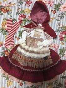 SD13 | SDGr boy 60級 赤ずきんドレス SD SD13 DD 服 赤ずきんドレス