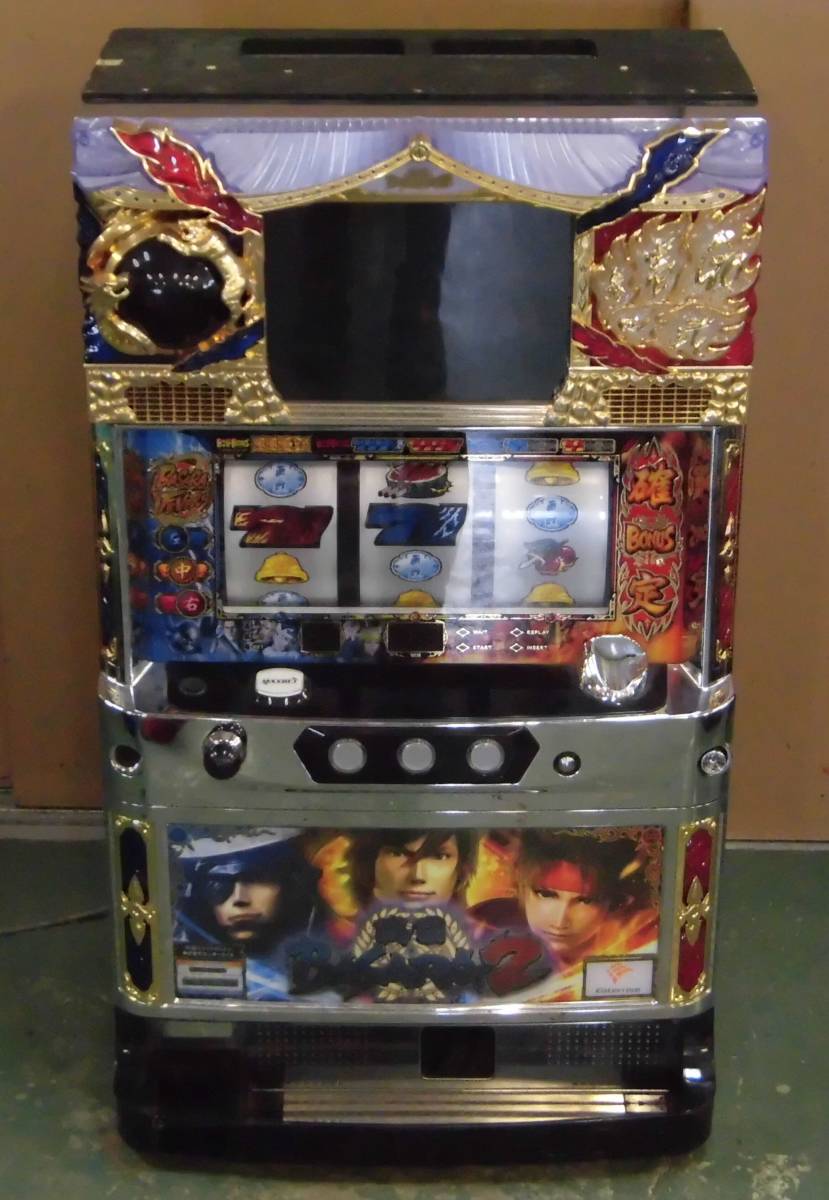 パチスロ実機北電子☆ハイパージャグラーVコイン不要機付4号機 レア