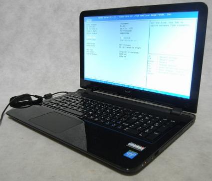 B3966 NEC LaVie Note Standard NS150/A PC-NS150AAB ジャンク