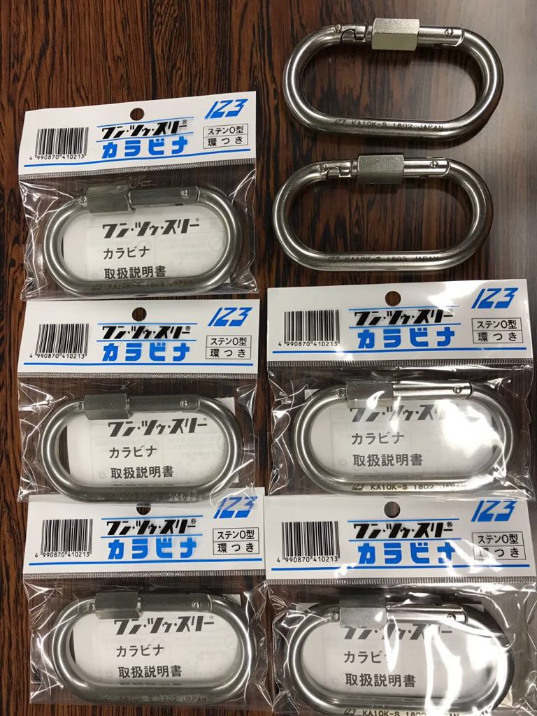 【全国無料，正規品】 カラビナ ステンレス 6角環 KA10K-S(小物、アクセサリー)｜売買されたオークション情報、yahooの商品情報をアーカイブ公開 - オークファン その他