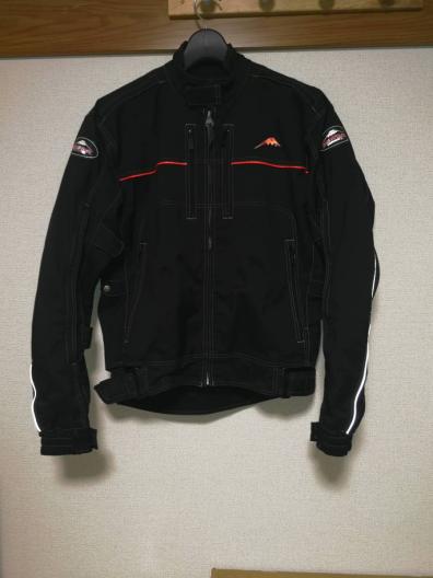 KUSHITANI クシタニ バイクジャケット XL ブラック 春夏 □KUSHITANI（クシタニ）K-2136 パドックジャケット 黒 XLサイズ □検