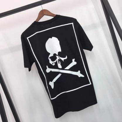 マスターマインド MMJ mastermind world Skull Box Teeスカル刺繍 L ブラック