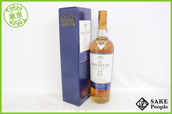 ◇1円～ マッカラン 12年 ダブルカスク 700ml 40% シングルモルト スコッチ 箱付 Y1 GN