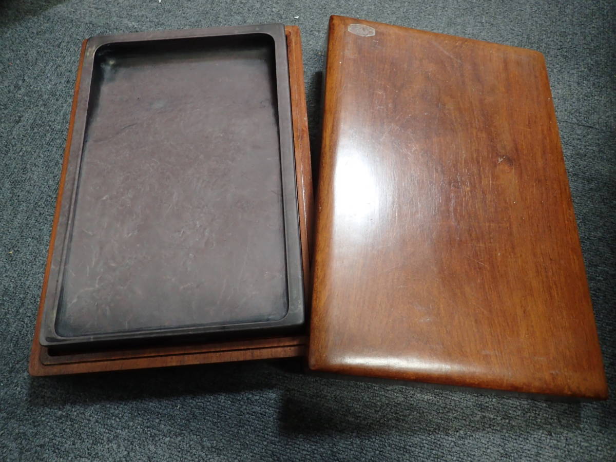 実用硯 古硯 端渓 30.5X20X3.5 303/31-1 安値出品