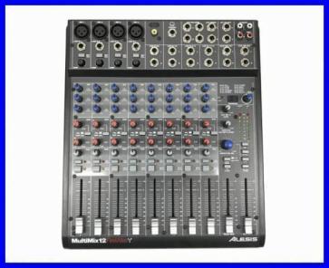 △楽器　DTM　DAW　USBオーディオIF Multi_Mix_12_Fire_Wire_ALESIS × USB : DTM モバイルDTMに最適！超コンパクトなモニター専用オーディオIF MTKの