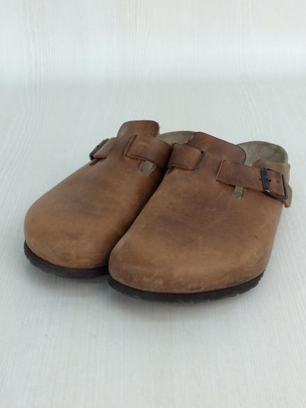 BIRKENSTOCK サンダル 40 ブラウン レザー BIRKENSTOCK◇シューズ/40/ブラウン/レザー ,＞≪ 【公式通販】