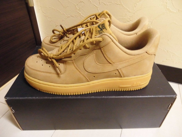 大人気，SALE 24.0㎝ NIKE AIR FORCE 1 ' 07 WB ナイキ エア フォース 1 FLAX GUM WHEAT ウィート US6(24.0cm以下)｜売買されたオークション情報、yahooの商品情報をアーカイブ公開 - オークファン 24.0cm以下
