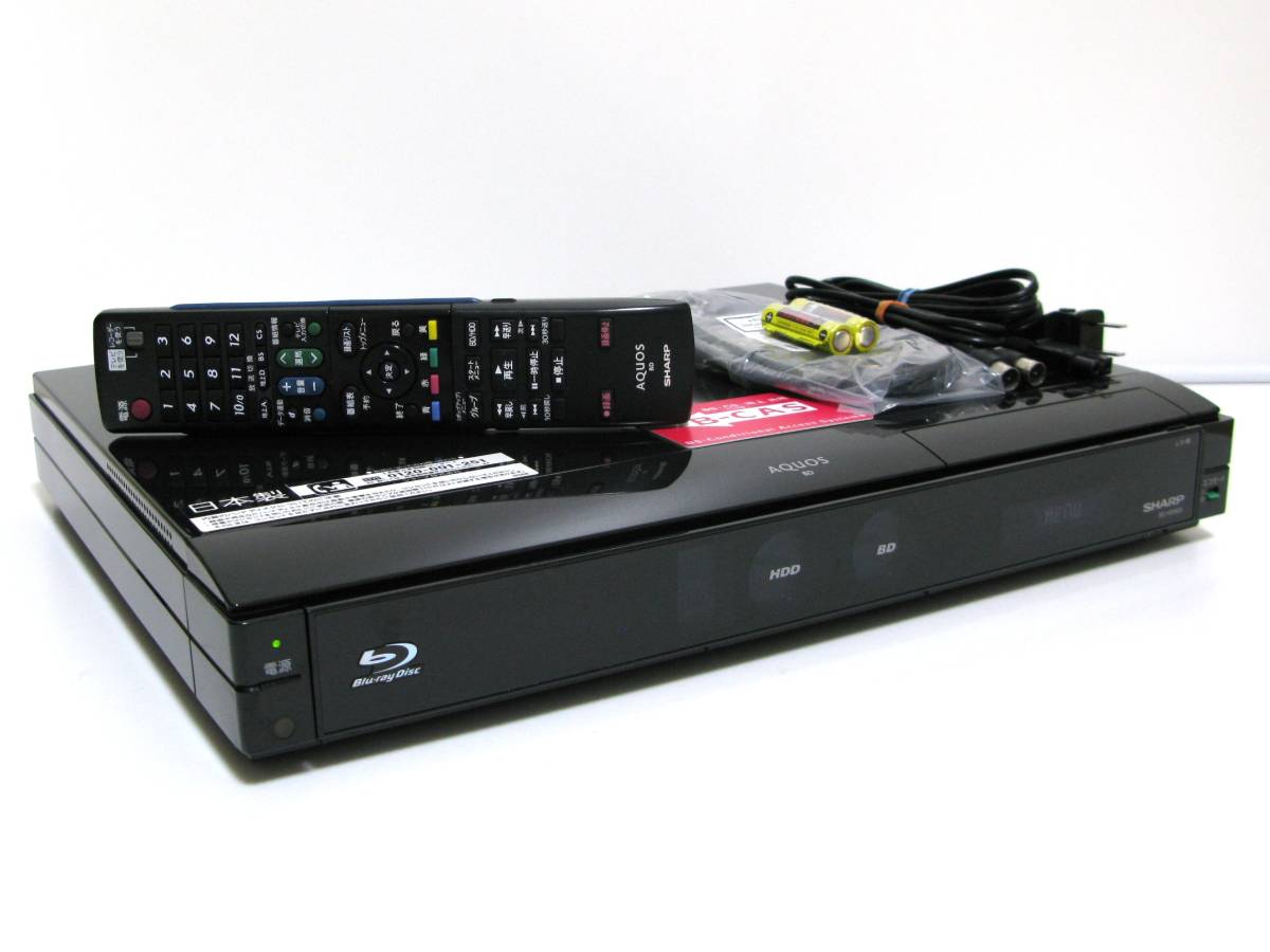 シャープ 500GB 2チューナー ブルーレイレコーダー HDMI | SHARP BD 