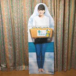 ◎桐谷美玲 サッポロ 極ZERO 販促用 等身大 ポップ ボード パネル 160 