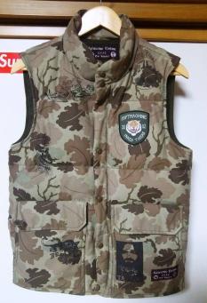 softmachine ソフトマシーン SCRAWL CAMO VEST(DOWN VEST) | OBI