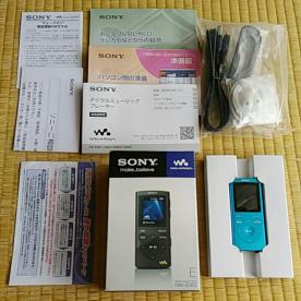 SONY ソニー ウォークマン NW-E062 ブルー 付属品付き
