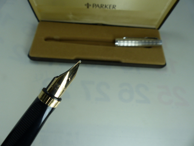 PARKER 万年筆 パーカー 14K スターリングシルバー 詳細ページ ペン先