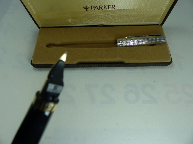 PARKER 万年筆 パーカー 14K スターリングシルバー 詳細ページ ペン先