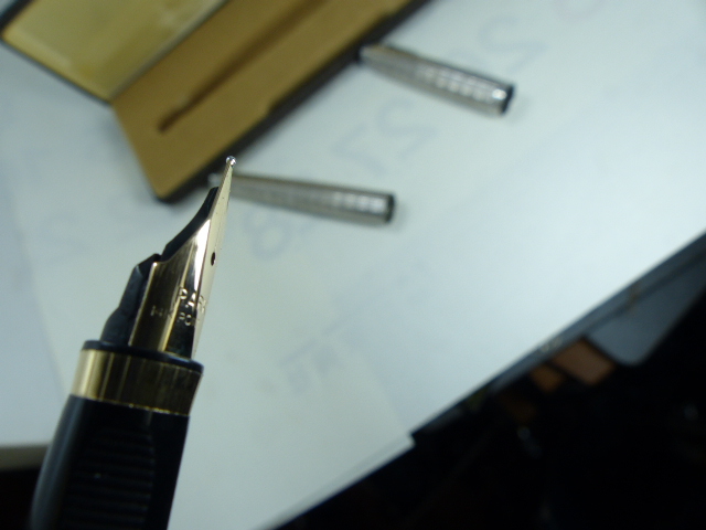 PARKER 万年筆 パーカー 14K スターリングシルバー 詳細ページ ペン先