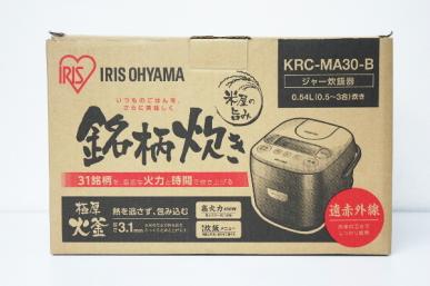 新品未使用】IRIS OHYAMA アイリスオーヤマ ジャー炊飯器 銘柄