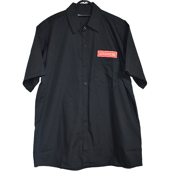 LOUDNESS ラウドネス 半袖ワークシャツ L 記念品、思い出の品 美品 LOUDNESS ラウドネス 半袖ワークシャツ L 記念品、思い出の品 美品