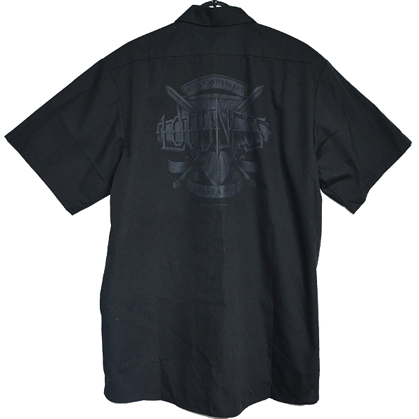 LOUDNESS ラウドネス 半袖ワークシャツ L 記念品、思い出の品 美品 LOUDNESS ラウドネス 半袖ワークシャツ L 記念品、思い出の品 美品