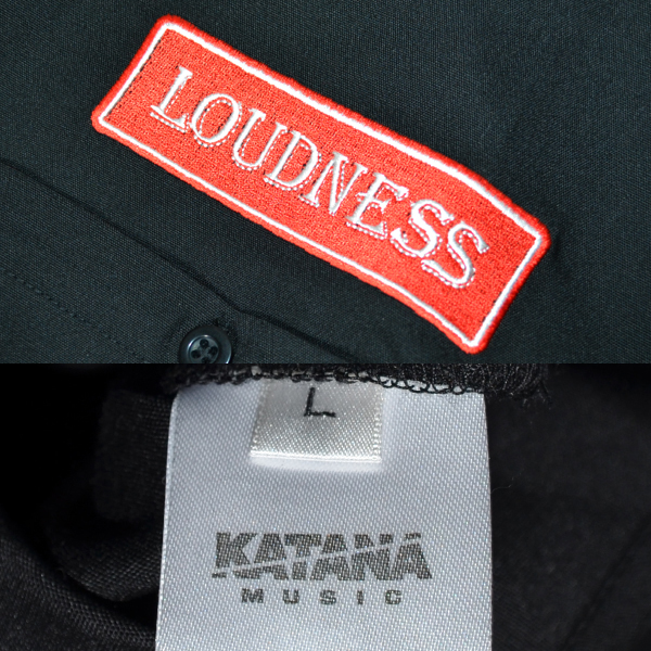 LOUDNESS ラウドネス 半袖ワークシャツ L 記念品、思い出の品 美品