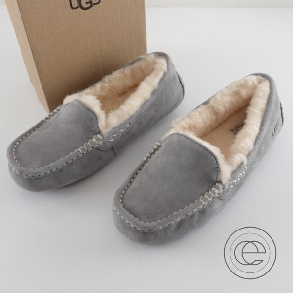 未使用□UGG アグ 3312 Ansley アンスレー ムートンモカシン 23 ライト