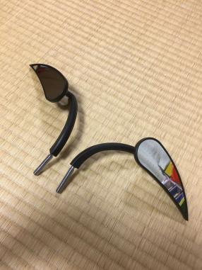 ハーレー アレンネス ミラー左右セット 中古品 送料無料 左右セット