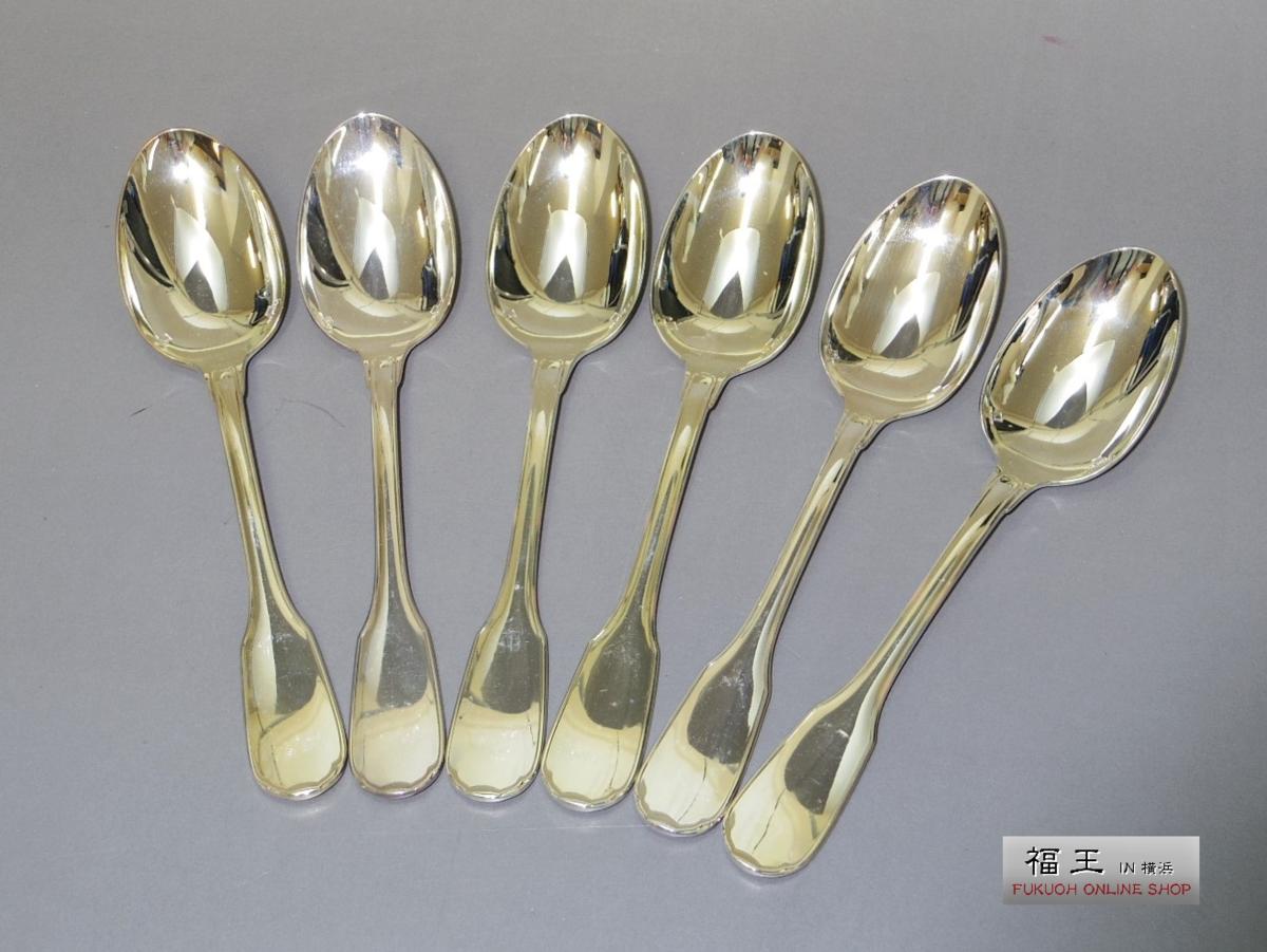 クリストフル Christofle スプーン 6本セット 箱付き カトラリー 