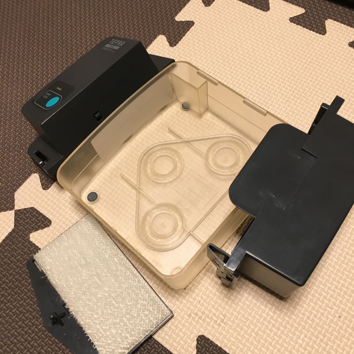 KING JIM TEPRA たいこバン HC717 スタンプ作成機 専用ケース付き