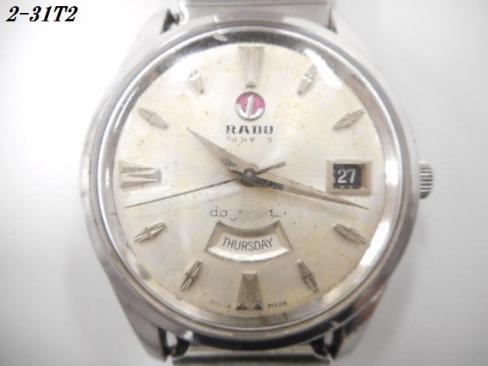○60サイズ 2-31T2 RADO ラドー 自動巻き メンズ腕時計 稼働品
