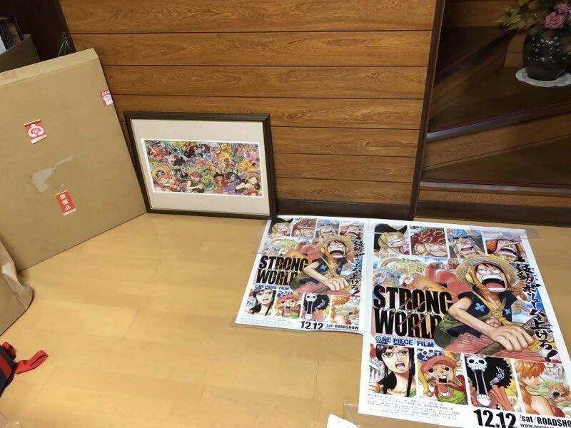 ワンピース 高級複製原画 ストロングワールド 劇場版 非売品 ポスター