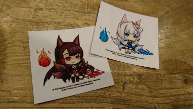 アズールレーン アズレン 赤城 加賀 特製ステッカー セット コトブキヤ 