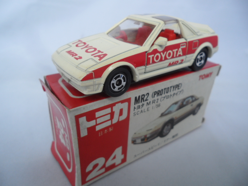 SALE，大得価 トミカ 赤箱 ＃24 トヨタ MR2(乗用車)｜売買されたオークション情報、yahooの商品情報をアーカイブ公開 - オークファン 乗用車
