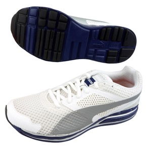 新品即決PUMAプーマ ファース 800S 28.0cm ホワイト青 186862-02-280