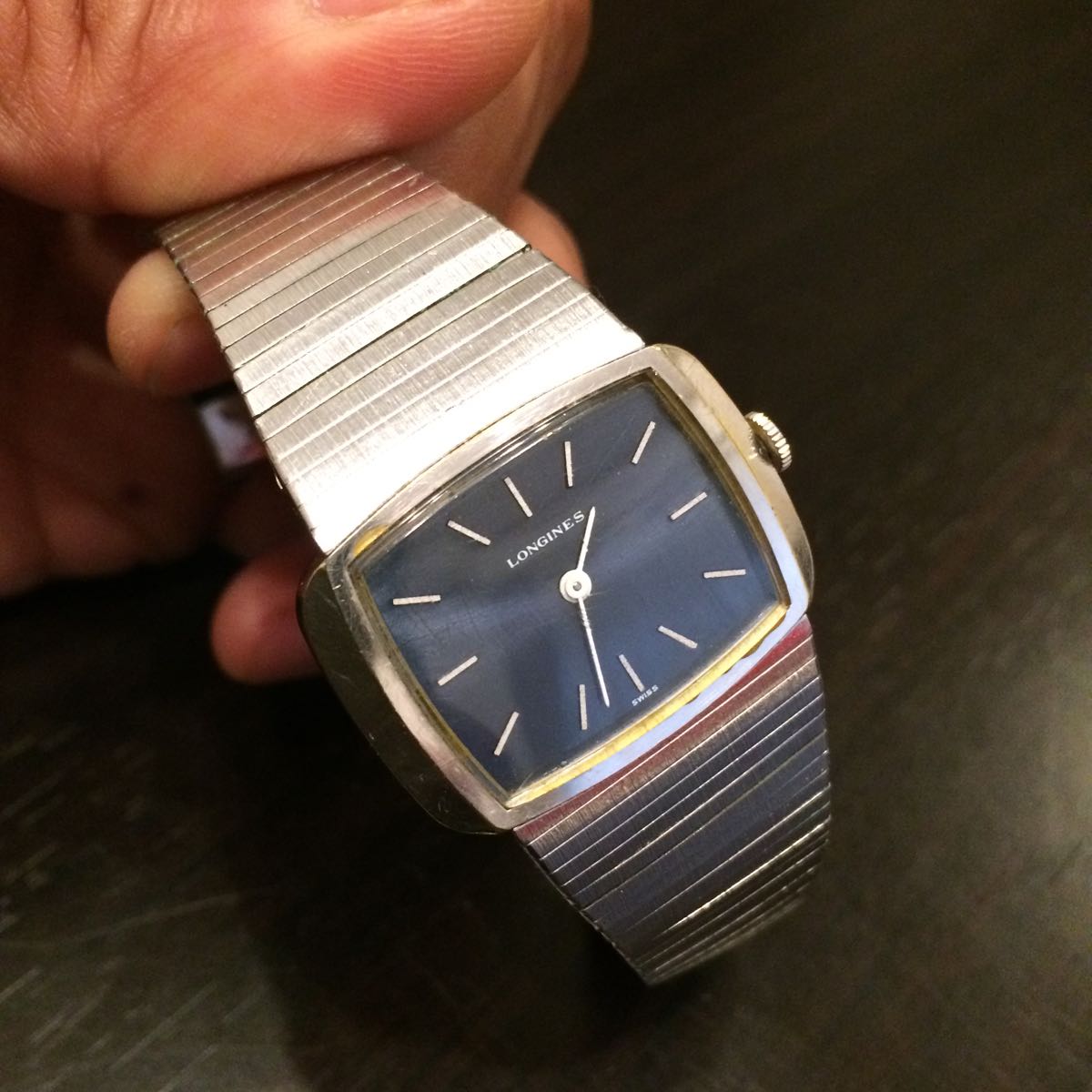LONGINES ロンジン アンティーク 手巻き メンズ用 ベルト純正品 14金 