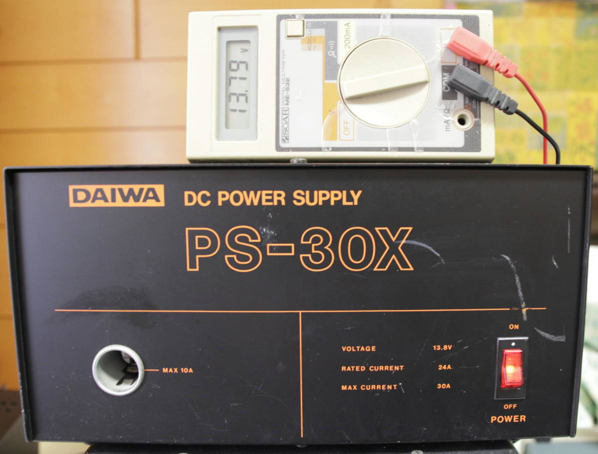 ＤＡＩＷＡ　ＤＣ安定化電源　ＰＳ－３０Ｘ　１３．８Ｖ　３０Ａ