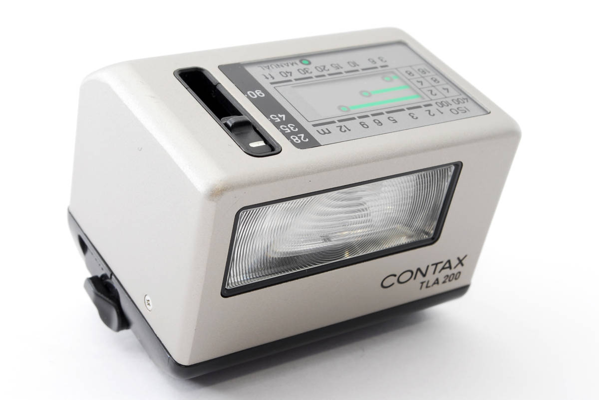 電池 ケース付き】 CONTAX コンタックス TLA-200 発光確認済み カメラ 