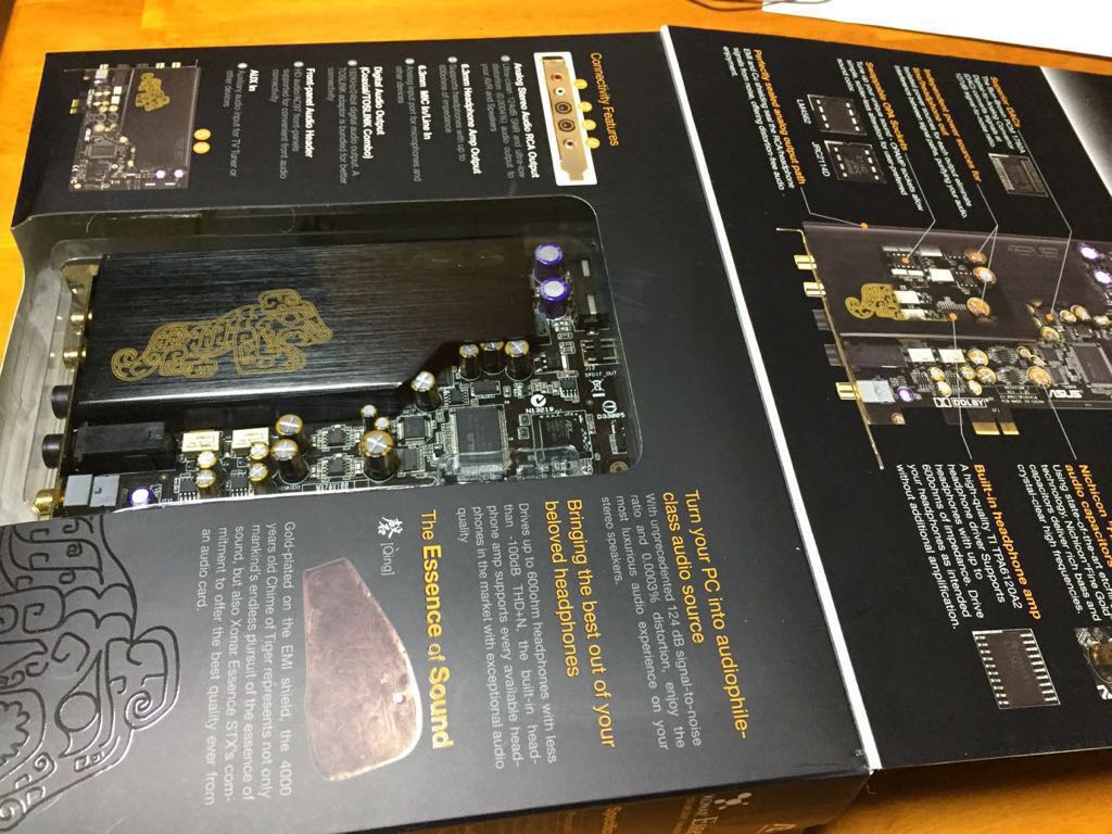 Asus Xonar Essence STX オペアンプ交換済み 高音質サウンドカード