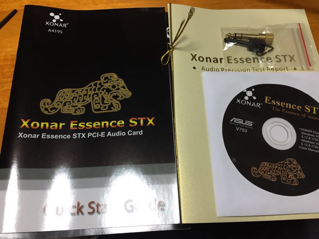 Asus Xonar Essence STX オペアンプ交換済み 高音質サウンドカード
