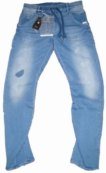 ジースターロウ G-STAR RAW スウェット デニム ダメージ リペア 加工 ストレッチ D04562 メンズ Gパン ジョガー パンツ W31