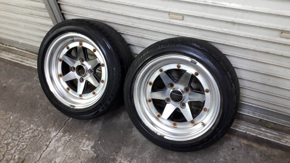 タイヤ、ホイール SSR XR-4 タイプB ホイールタイヤ 2本セット 15インチ