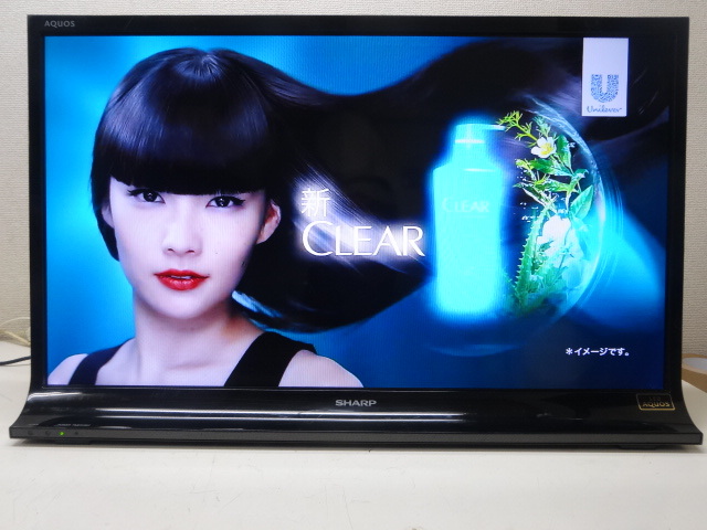 RB☆041160 No1044☆SHARP☆32型 LED Hi-Vision液晶テレビ 年☆