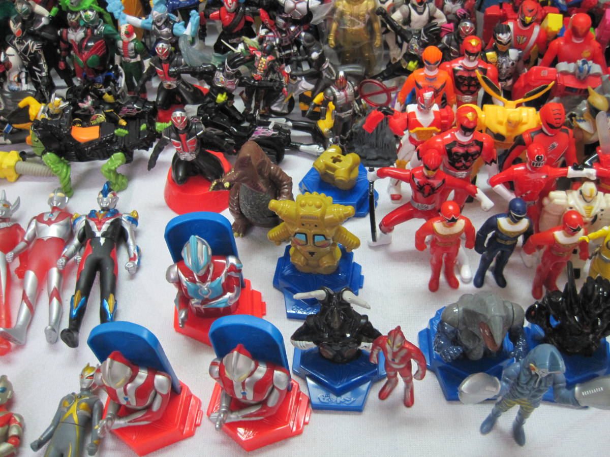 大量出品200体以上☆仮面ライダー・ウルトラマン・戦隊シリーズetc