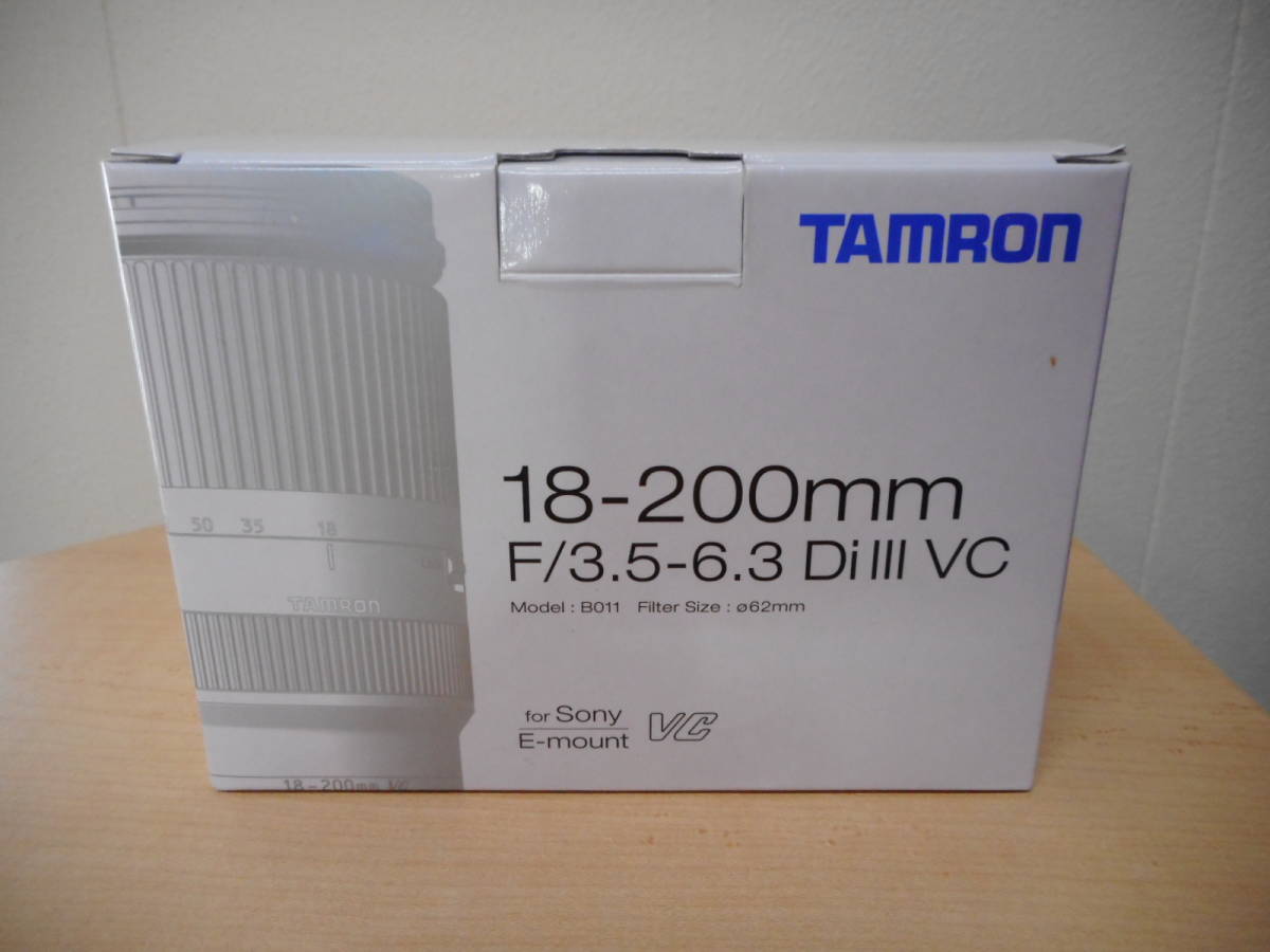 VC TAMRON - 18-200mm F⁄3.5-6.3 Di III : F3.5-6.3 Sony E com