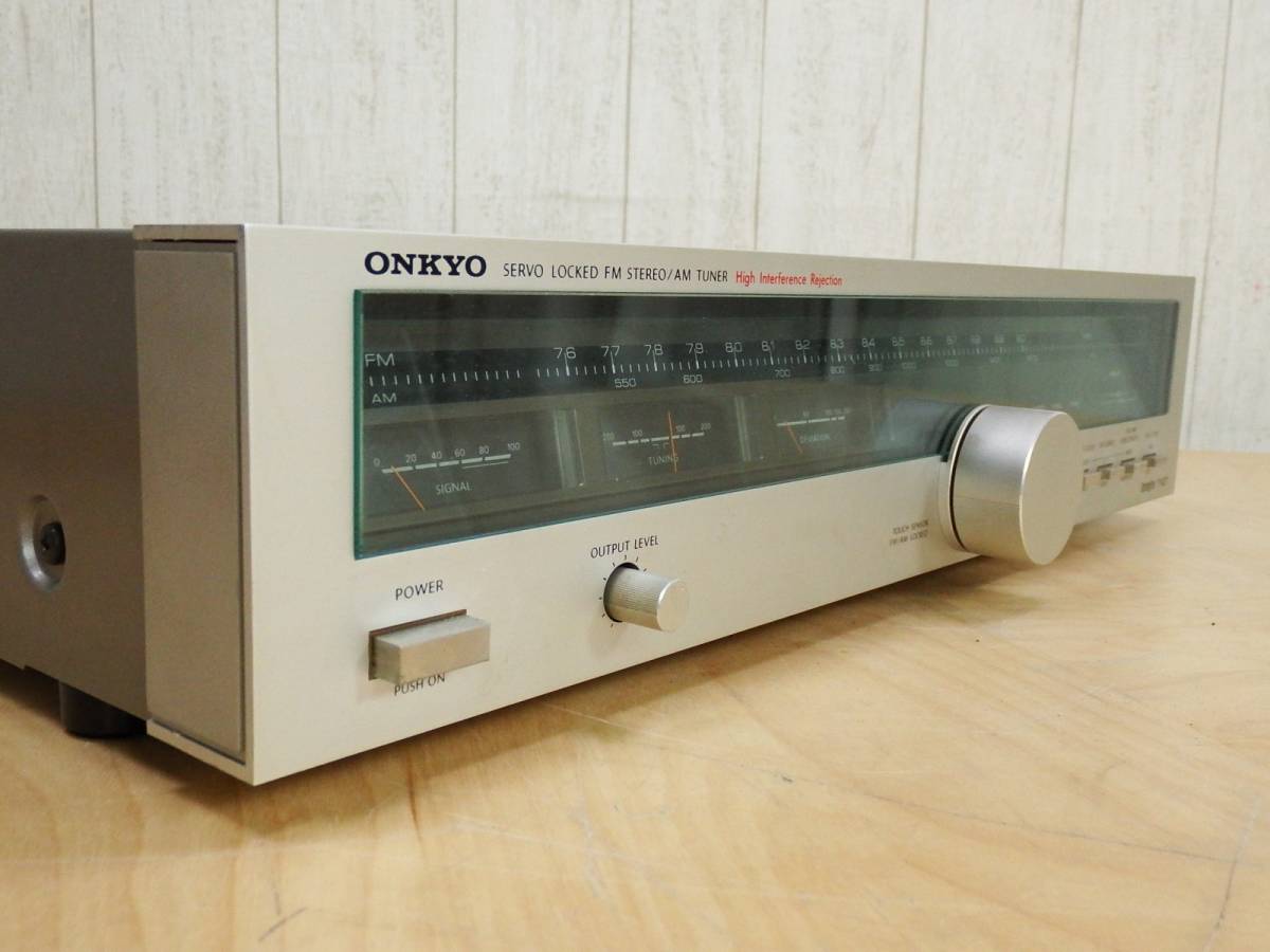 オンキョー ONKYO □ Integra AM/FMチューナー 【 T-427 】 高級 □ 通電OK