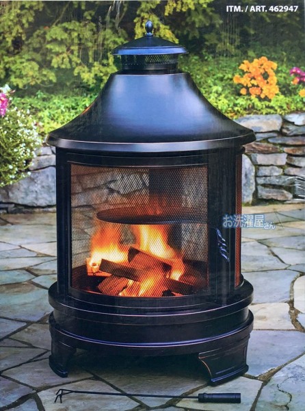 新作入荷，SALE 激安 野外BBQ アウトドア OUTDOOR バーベキューグリル 調理用焼き網付き 野外使用 コンロ 焚火台 まきストーブ 焚き火 屋外暖炉(薪ストーブ)｜売買されたオークション情報、yahooの商品情報をア 薪ストーブ