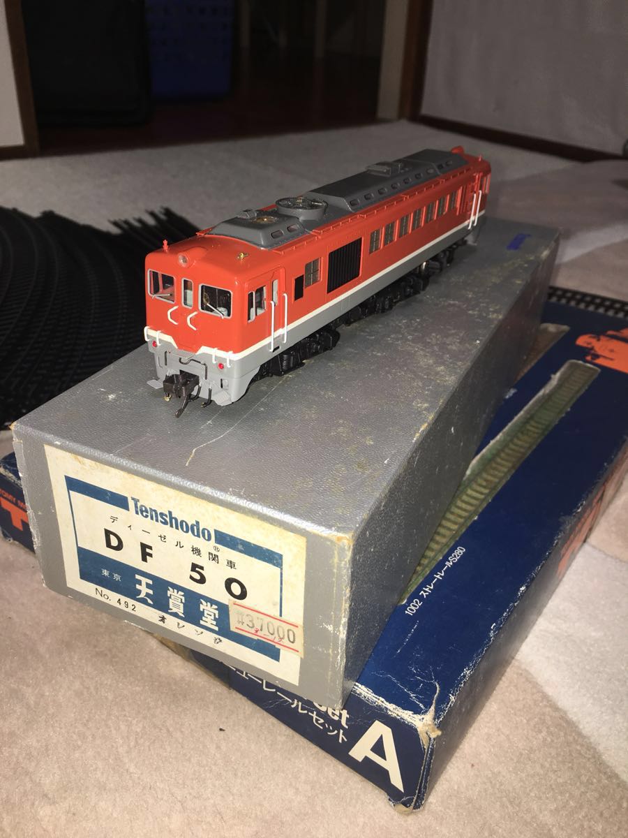 HOゲージ 天賞堂 DF50形 ディーゼル機関車 No.492 国鉄 天賞堂