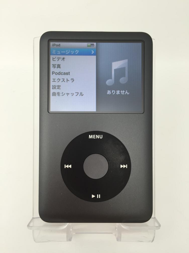 22ジャンク品 iPod classic 120GB ブラック &frasl;060
